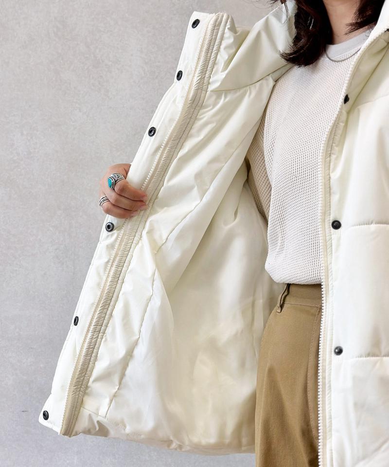 スタンドネック中綿ジャケット