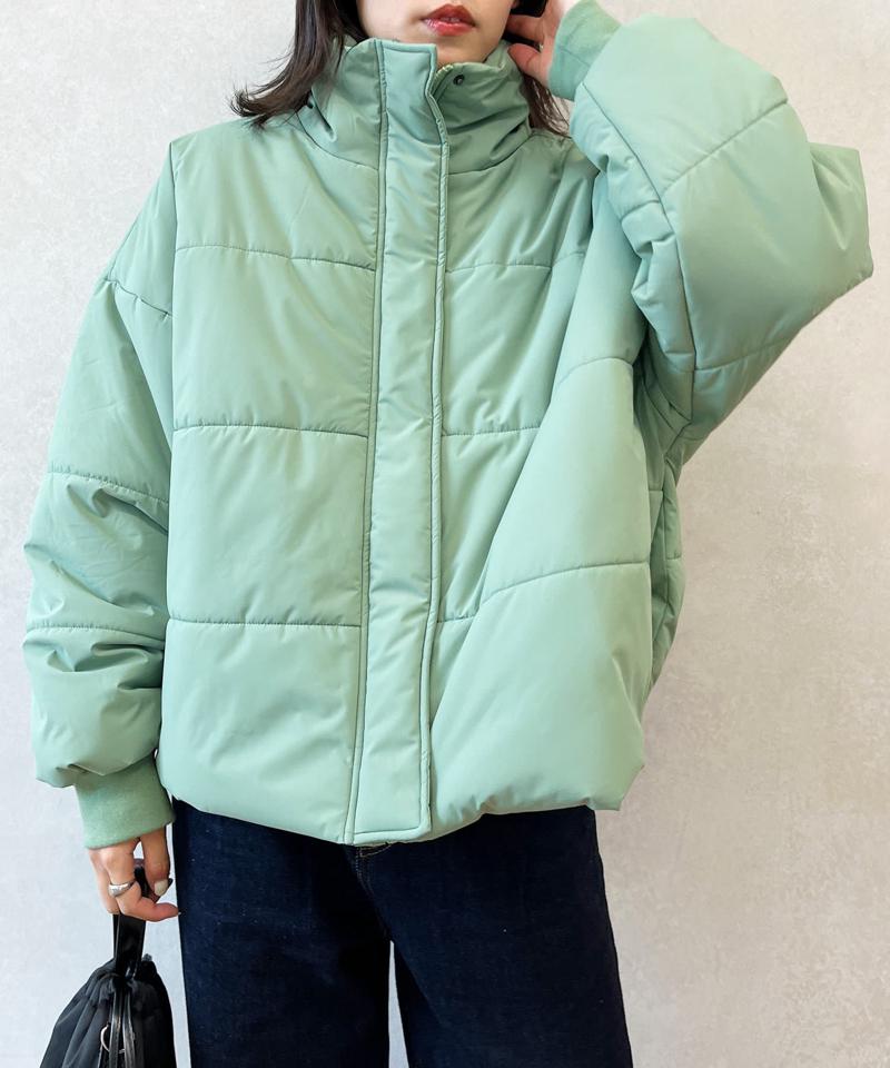 スタンドネック中綿ジャケット