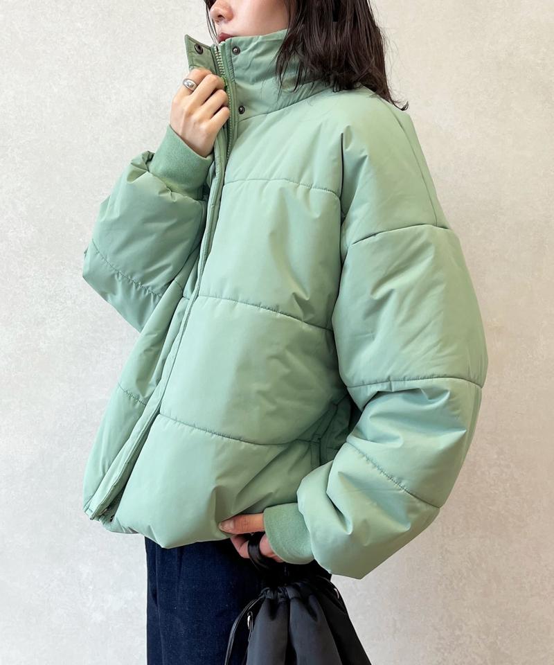 スタンドネック中綿ジャケット