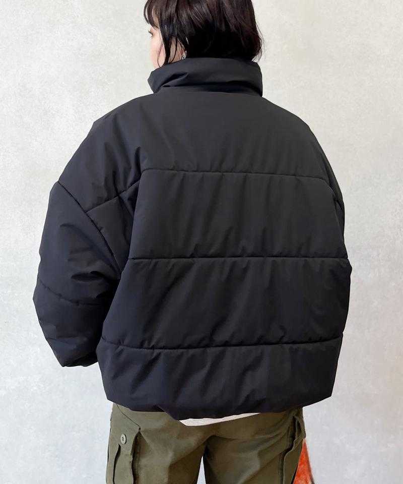 スタンドネック中綿ジャケット