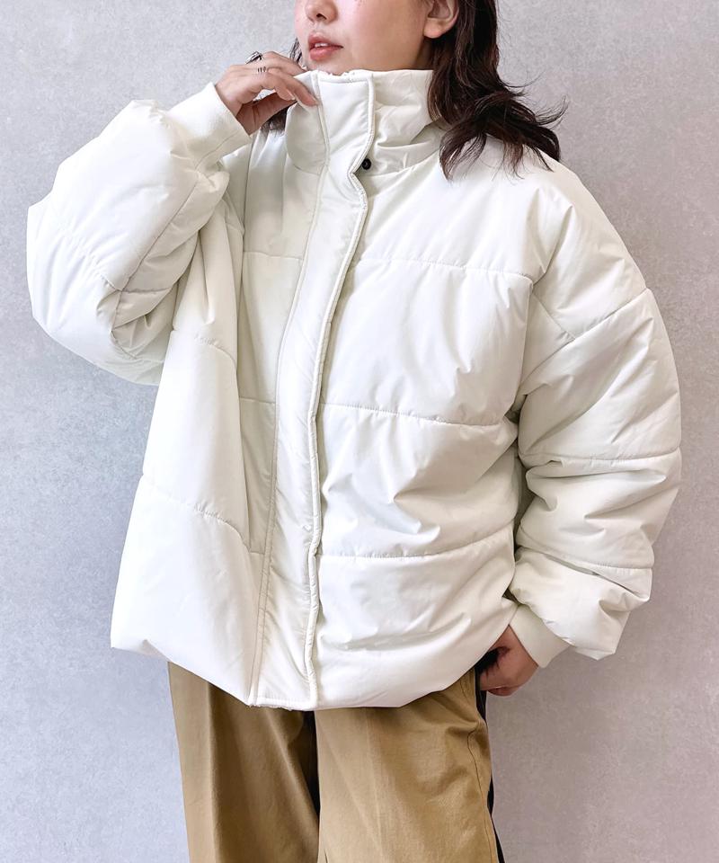 スタンドネック中綿ジャケット