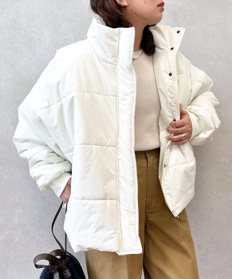 スタンドネック中綿ジャケット