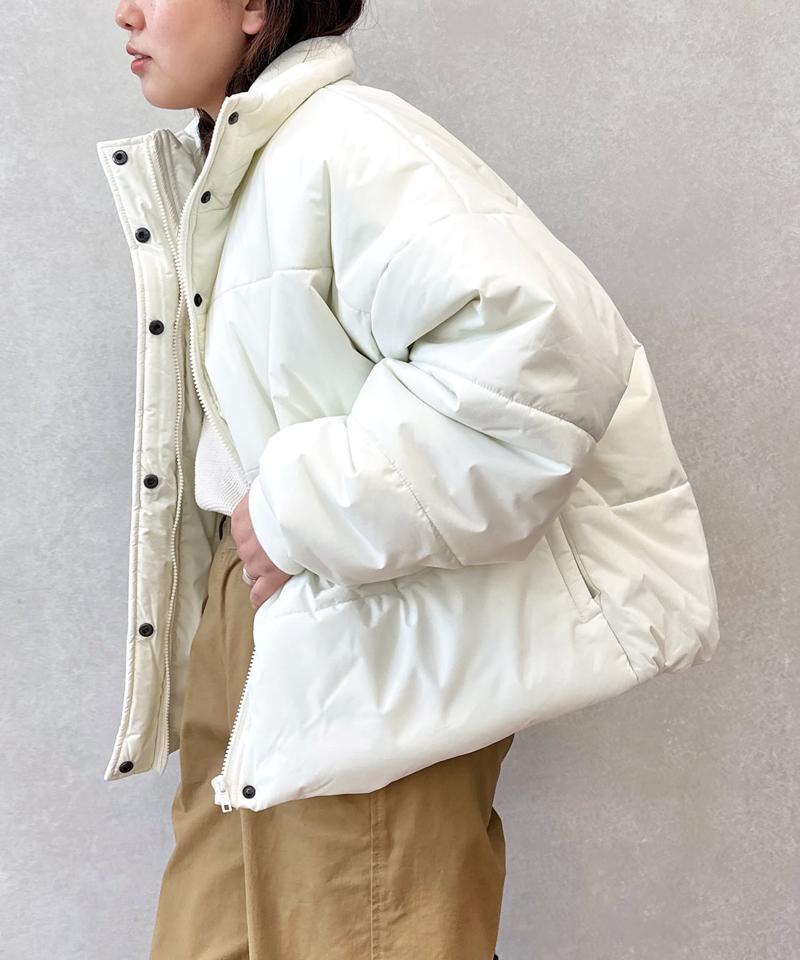 スタンドネック中綿ジャケット