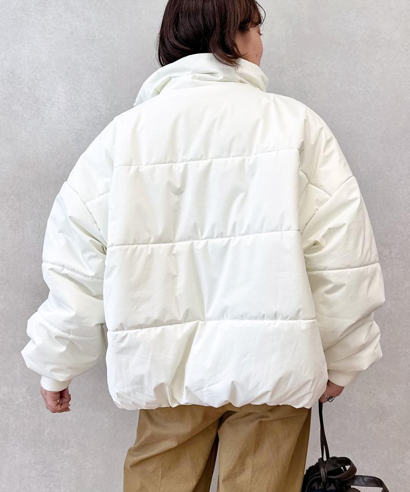 スタンドネック中綿ジャケット