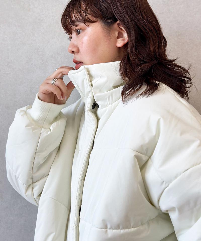 スタンドネック中綿ジャケット