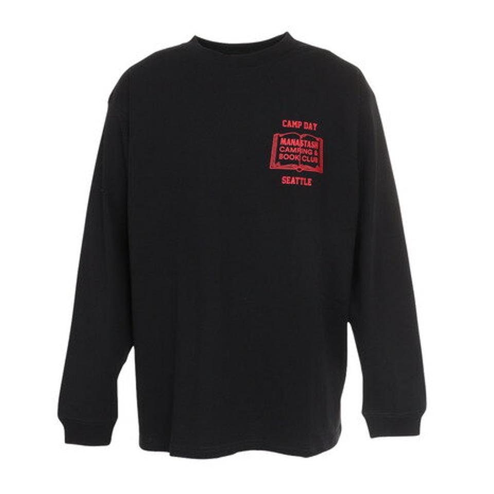 マナスタッシュ（MANASTASH）（メンズ）CiTee 長袖Tシャツ BOOK CLUB 792-3230025