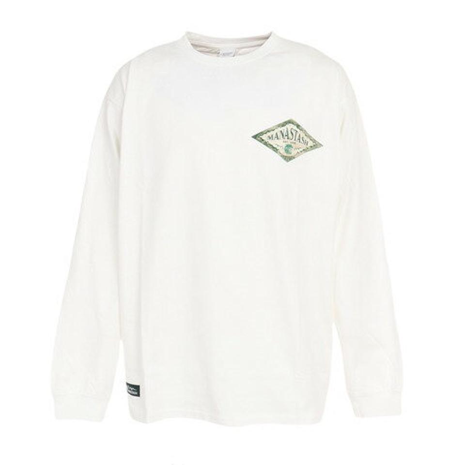 マナスタッシュ（MANASTASH）（メンズ）ラムバスロングスリーブTシャツ 792-3230013 OFFWHT