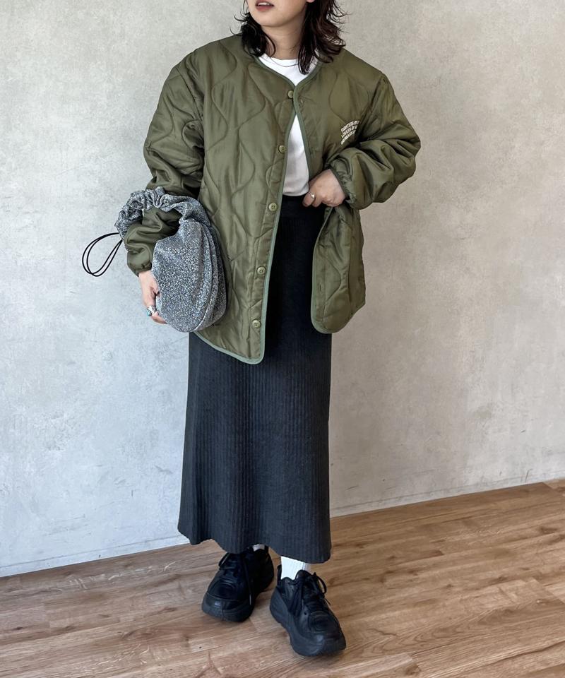 【新色追加】【高身長サイズあり】リブナロースカート