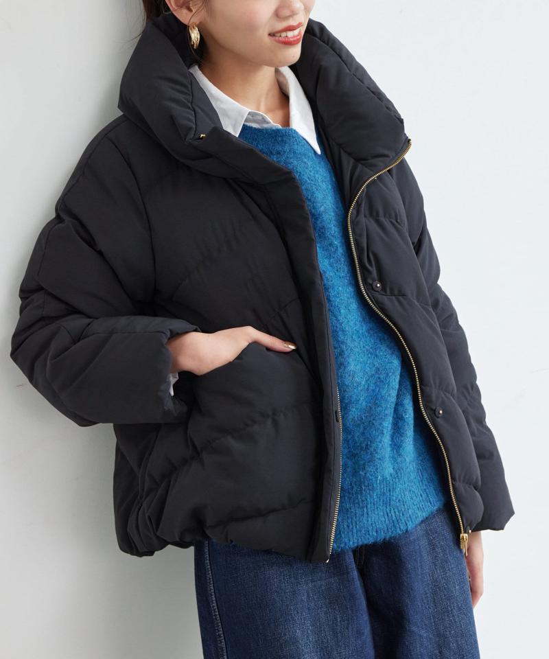 ボリュームネックストレッチショートダウン