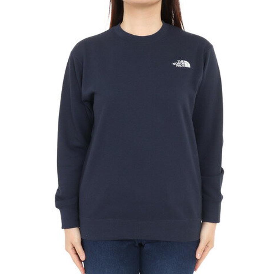 ノースフェイス（THE NORTH FACE）（レディース）スウェット トレーナー 長袖 ロゴクルーネック NT62335X