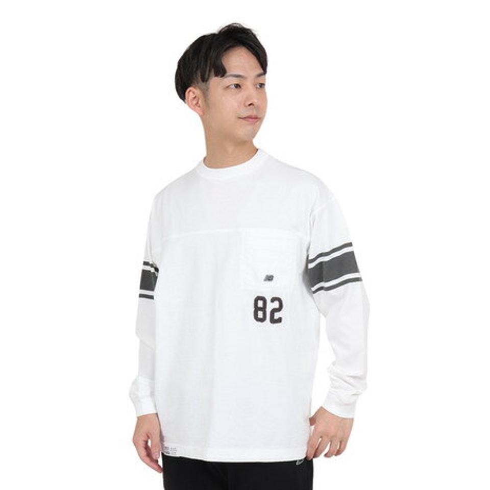 【10%OFFクーポン対象！11/9まで】ニューバランス（new balance）（メンズ）900 フットボール長袖Tシャツ AMT35110WT