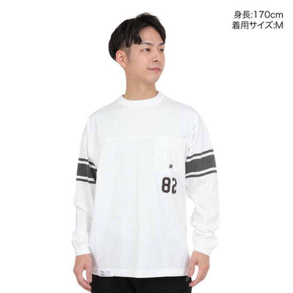 【10%OFFクーポン対象！11/9まで】ニューバランス（new balance）（メンズ）900 フットボール長袖Tシャツ AMT35110WT