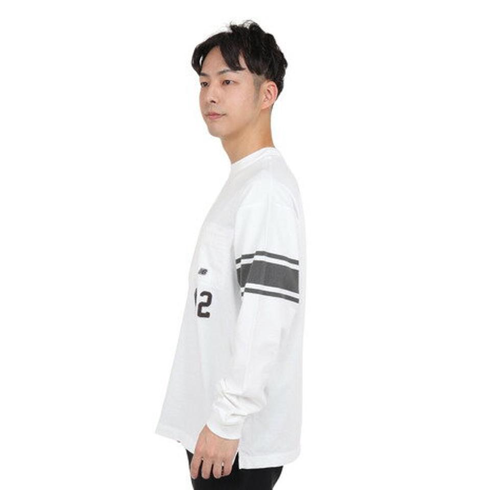 【10%OFFクーポン対象！11/9まで】ニューバランス（new balance）（メンズ）900 フットボール長袖Tシャツ AMT35110WT