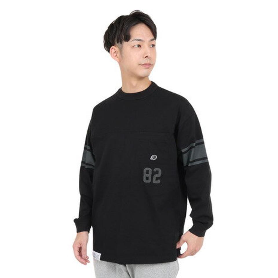 ニューバランス（new balance）（メンズ）900 フットボール長袖Tシャツ AMT35110