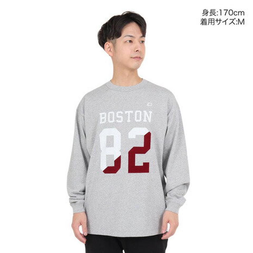 ニューバランス（new balance）（メンズ）900 スプリット82 BOSTON プリント長袖Tシャツ AMT35109