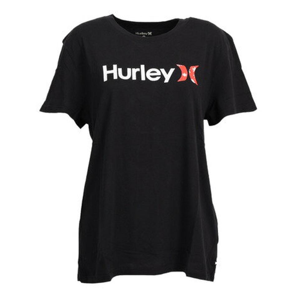 ハーレー（HURLEY）（レディース）Oao Ditzy Washed Relaxed Girlfriend Tシャツ 22 3HS1590257-BLK