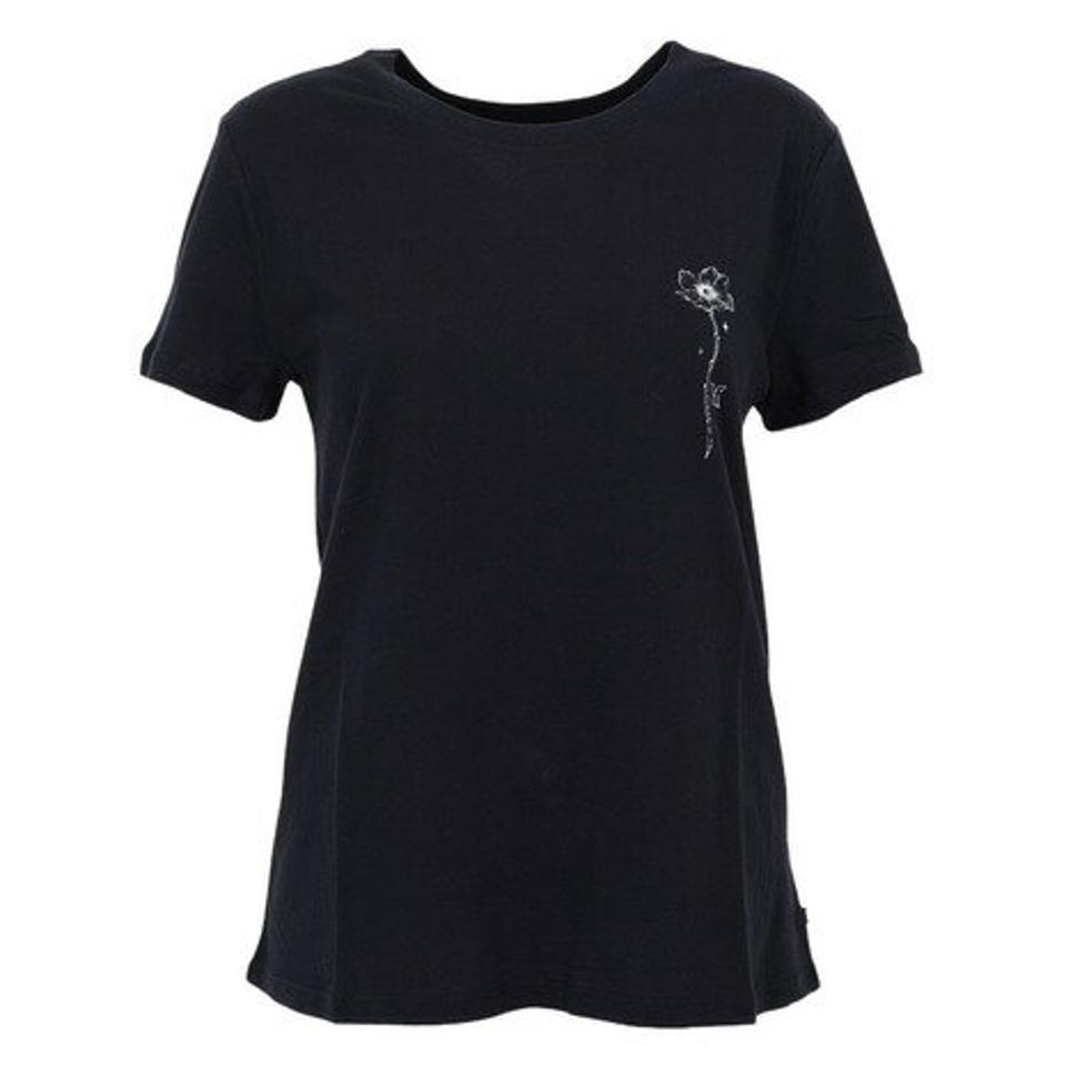 ハーレー（HURLEY）（レディース）Space Poppy Classic クルーネック 半袖Tシャツ 22 3HS1580239-BLK
