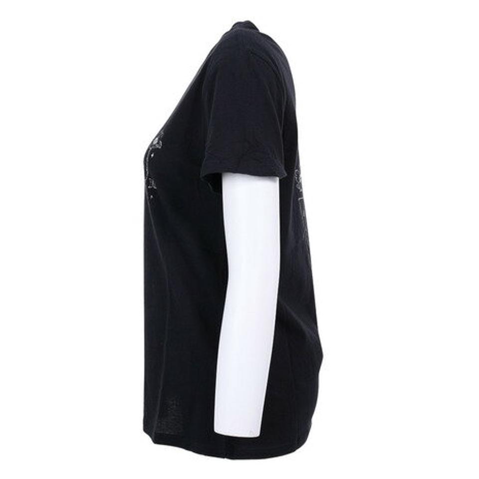 ハーレー（HURLEY）（レディース）Space Poppy Classic クルーネック 半袖Tシャツ 22 3HS1580239-BLK