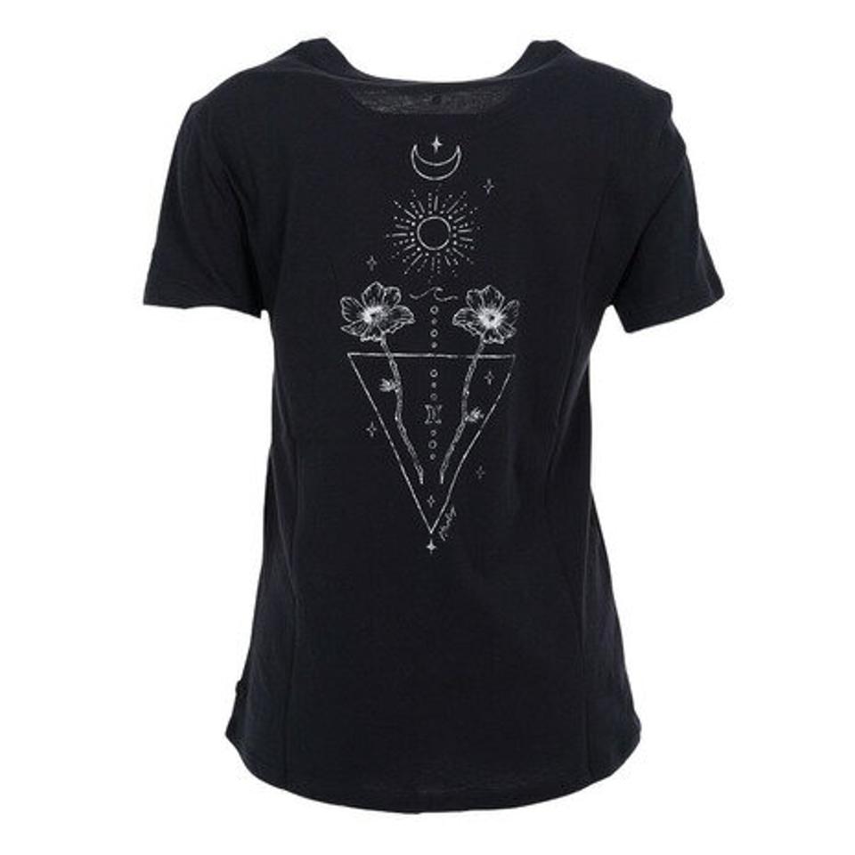 ハーレー（HURLEY）（レディース）Space Poppy Classic クルーネック 半袖Tシャツ 22 3HS1580239-BLK
