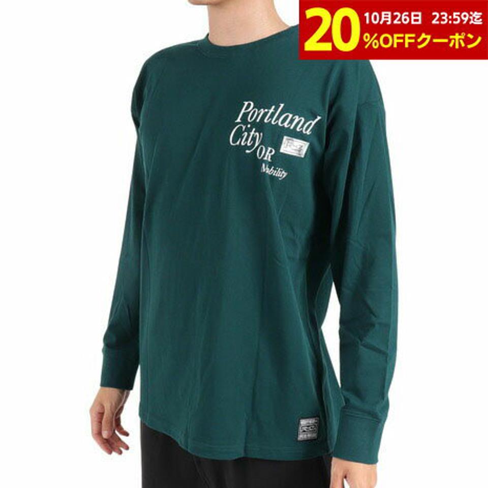 【10%OFFクーポン対象！11/2まで】ライズ（RYZ）（メンズ）CITY 長袖Tシャツ RZ10CD23FW0012 GRN