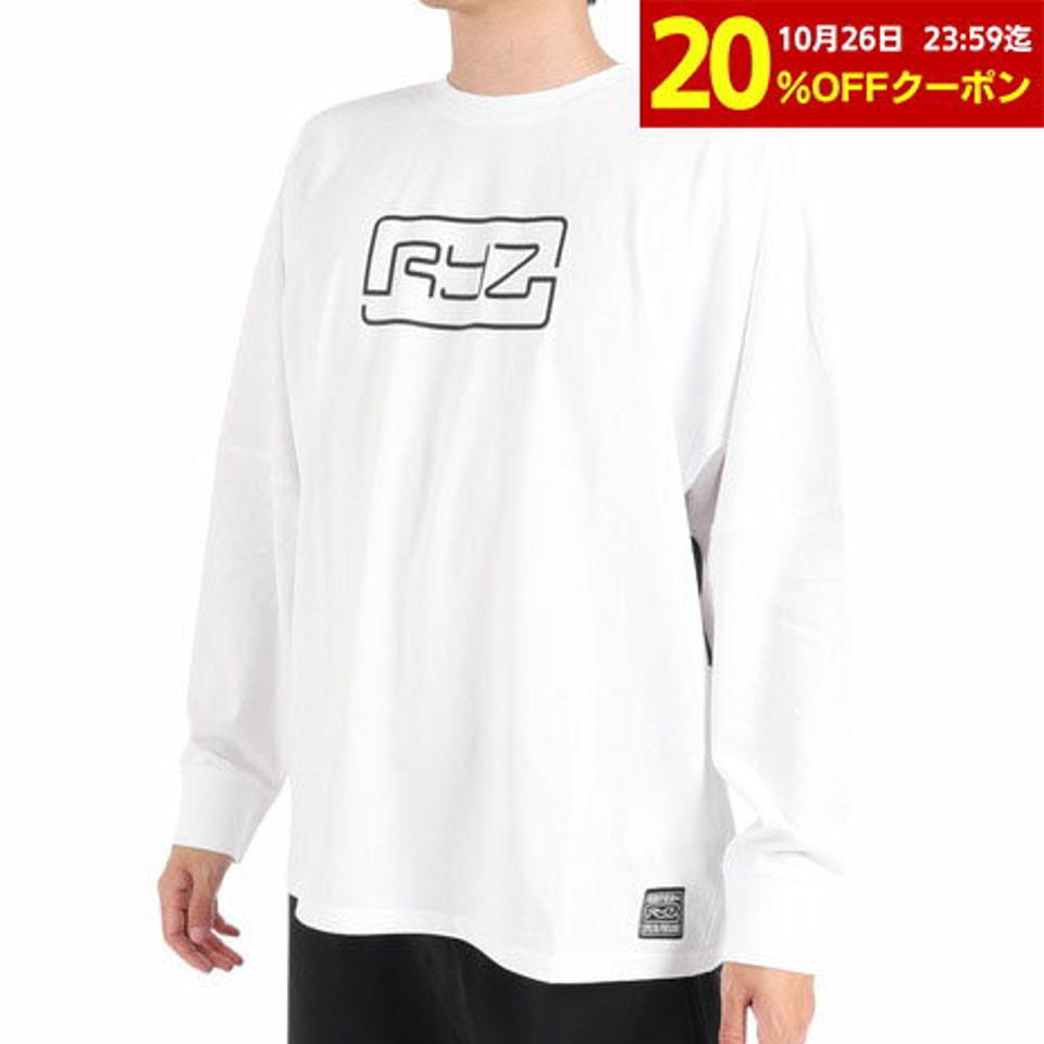 ライズ（RYZ）（メンズ）長袖Tシャツ RZ10CD23FW0011 WHT