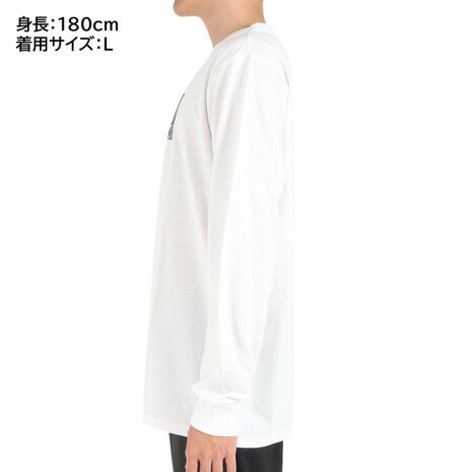 ハーレー（HURLEY）（メンズ）VORTEX BOX ロゴ 長袖Tシャツ MLS2312011-WHT