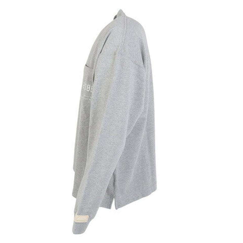 ニューバランス（new balance）（メンズ）1000 ミルナンバリングプリントロングスリーブ Tシャツオーバーサイズフィット AMT35104