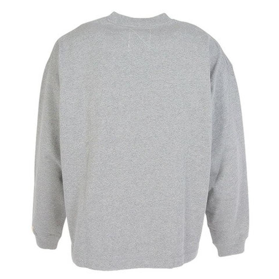 ニューバランス（new balance）（メンズ）1000 ミルナンバリングプリントロングスリーブ Tシャツオーバーサイズフィット AMT35104