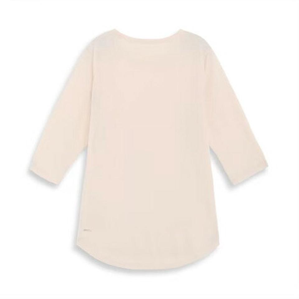 プーマ（PUMA）（レディース）STUDIO ヨガ 3/4 七分袖Tシャツ 524299 87 BEG