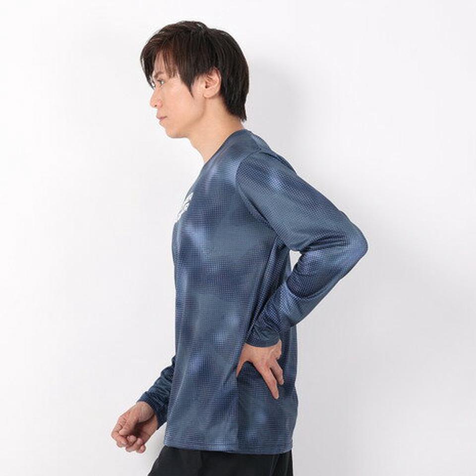 【10%OFFクーポン対象！11/2まで】アンダーアーマー（UNDER ARMOUR）（メンズ）長袖Tシャツ メンズ テック プリント ロングスリーブシャツ 1381358 480