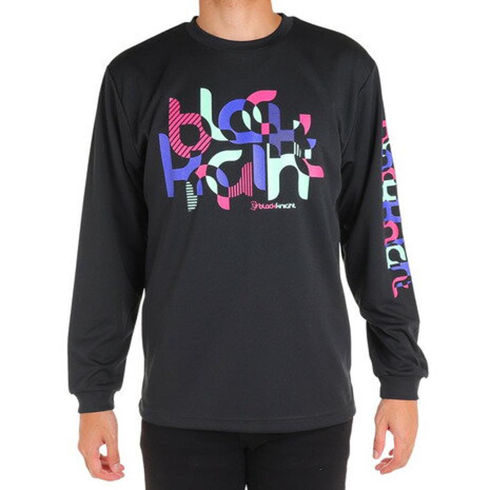 ブラックナイト（blackknight）（メンズ、レディース）バドミントンウェア ドライロングスリーブTシャツ T-3214U