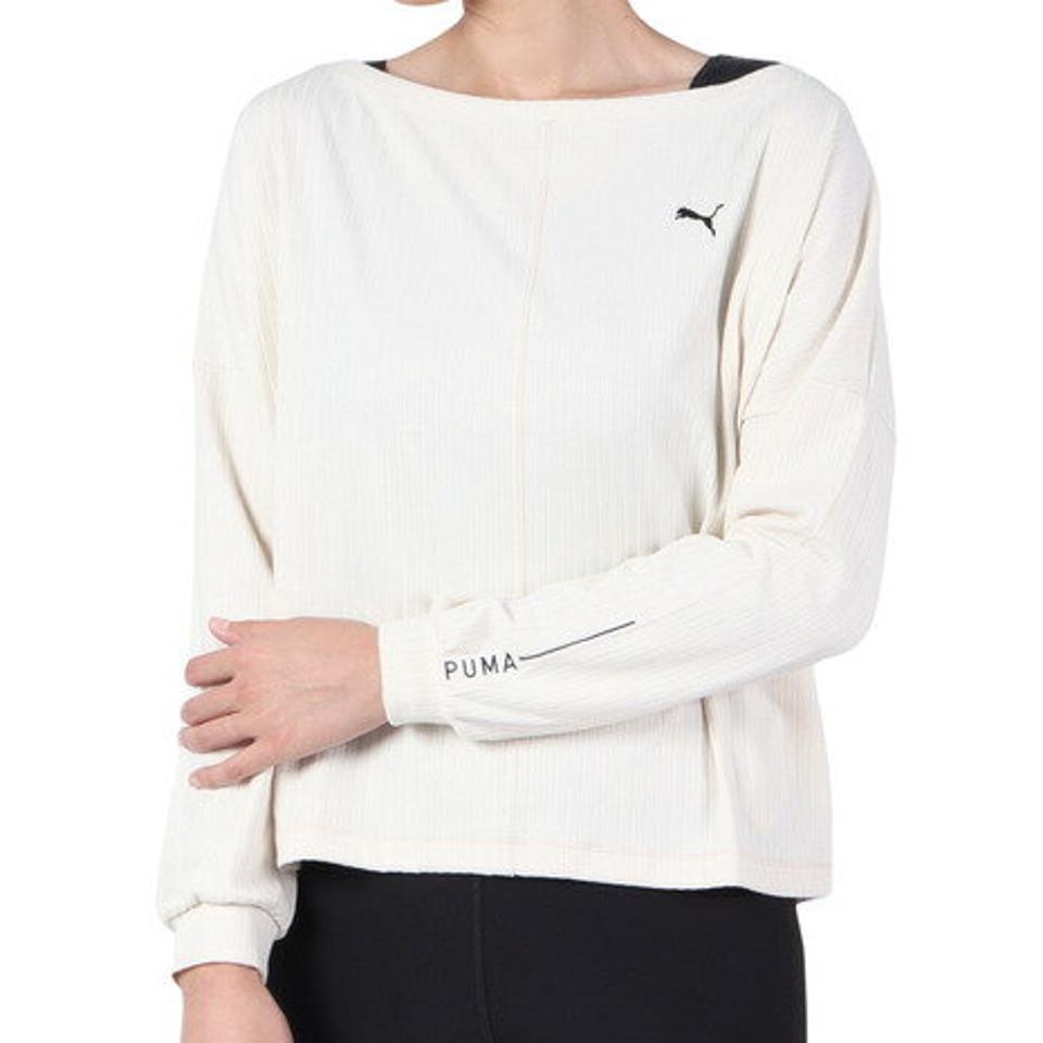 プーマ（PUMA）（レディース）ヨガ UNWIND Tシャツ 長袖 524607 87 KNR