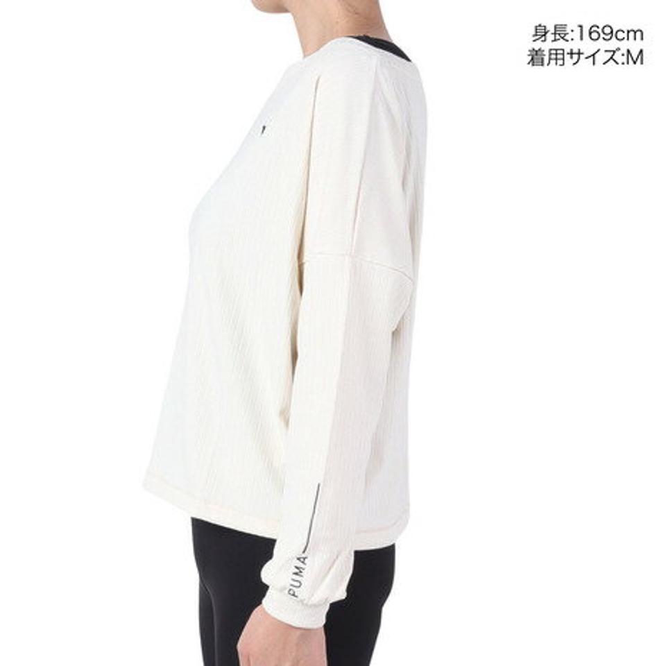 プーマ（PUMA）（レディース）ヨガ UNWIND Tシャツ 長袖 524607 87 KNR