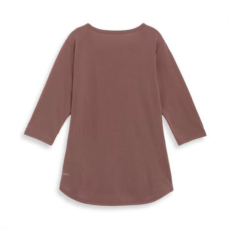 プーマ（PUMA）（レディース）STUDIO ヨガ 3/4 七分袖Tシャツ 524299 95 DBRW