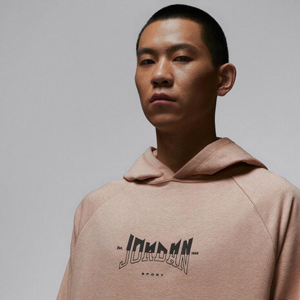 ジョーダン（JORDAN）（メンズ）バスケットボールウェア Dri-FIT スポーツ グラフィック フリース プルオーバー パーカー FQ6809-201