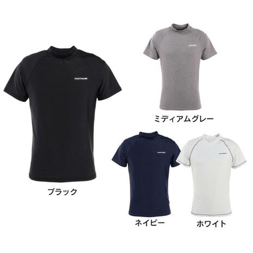 フットマーク（FOOTMARK）（メンズ）ラッシュガード 半袖 Tシャツ UVカット UPF50+ 半袖かぶりラッシュガード 0242300