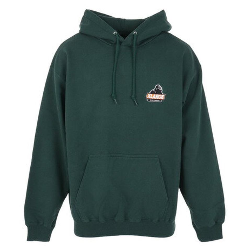 エクストララージ（XLARGE）（メンズ）パーカー メンズ　SLANTED OG プルオーバー フーディー スウェットシャツ 101233012011-GREEN