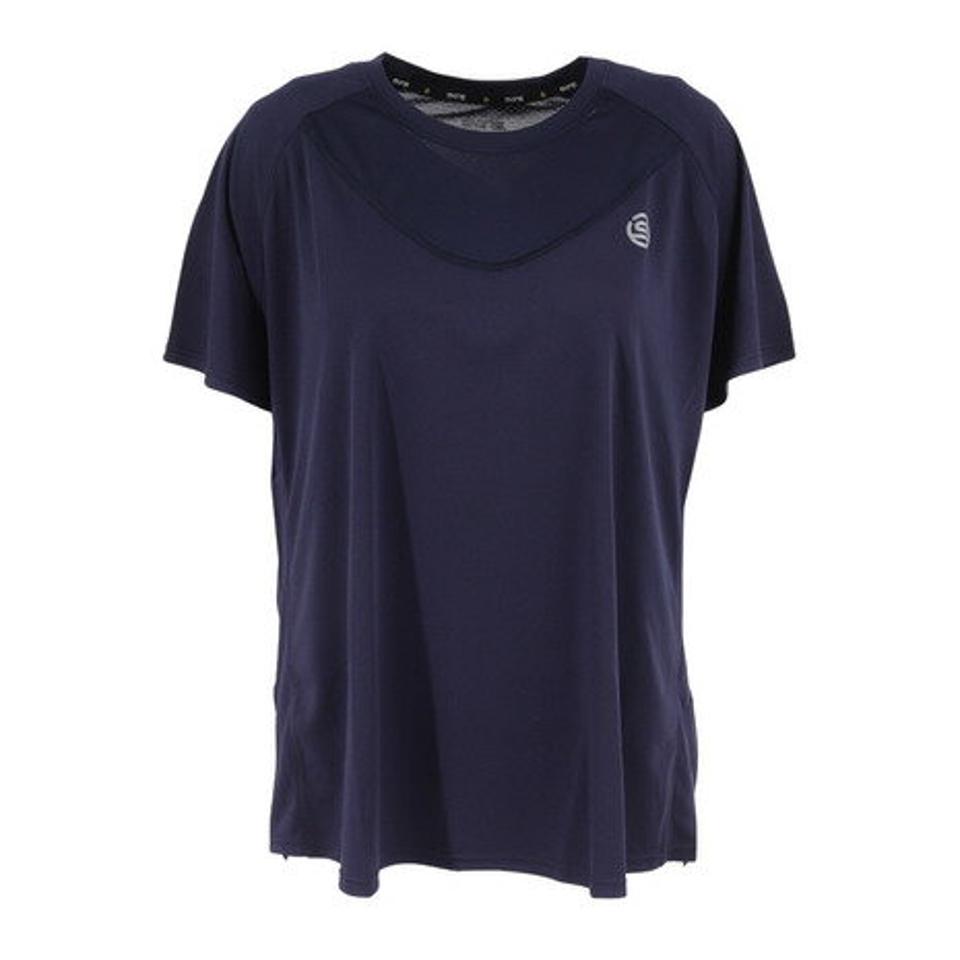 スキンズ（SKINS）（レディース）半袖Tシャツ レディース SERIES-3 ショートスリーブトップス 182-21345-098