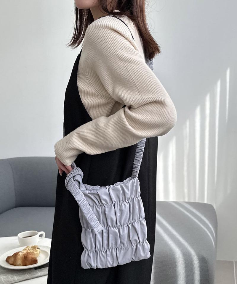 【商品動画あり】シャーリングミニショルダーバッグ