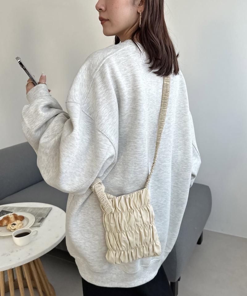 【商品動画あり】シャーリングミニショルダーバッグ