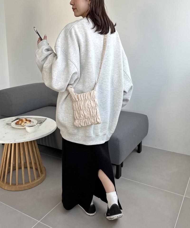 【商品動画あり】シャーリングミニショルダーバッグ