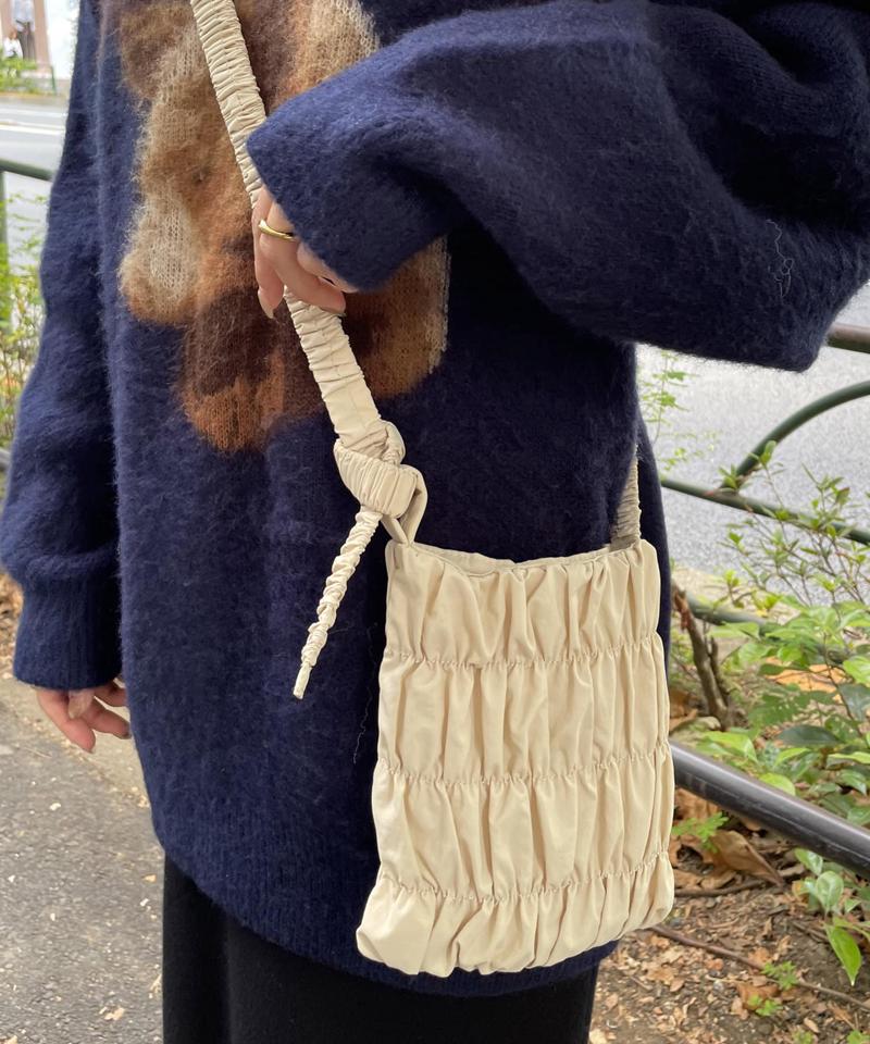 【商品動画あり】シャーリングミニショルダーバッグ