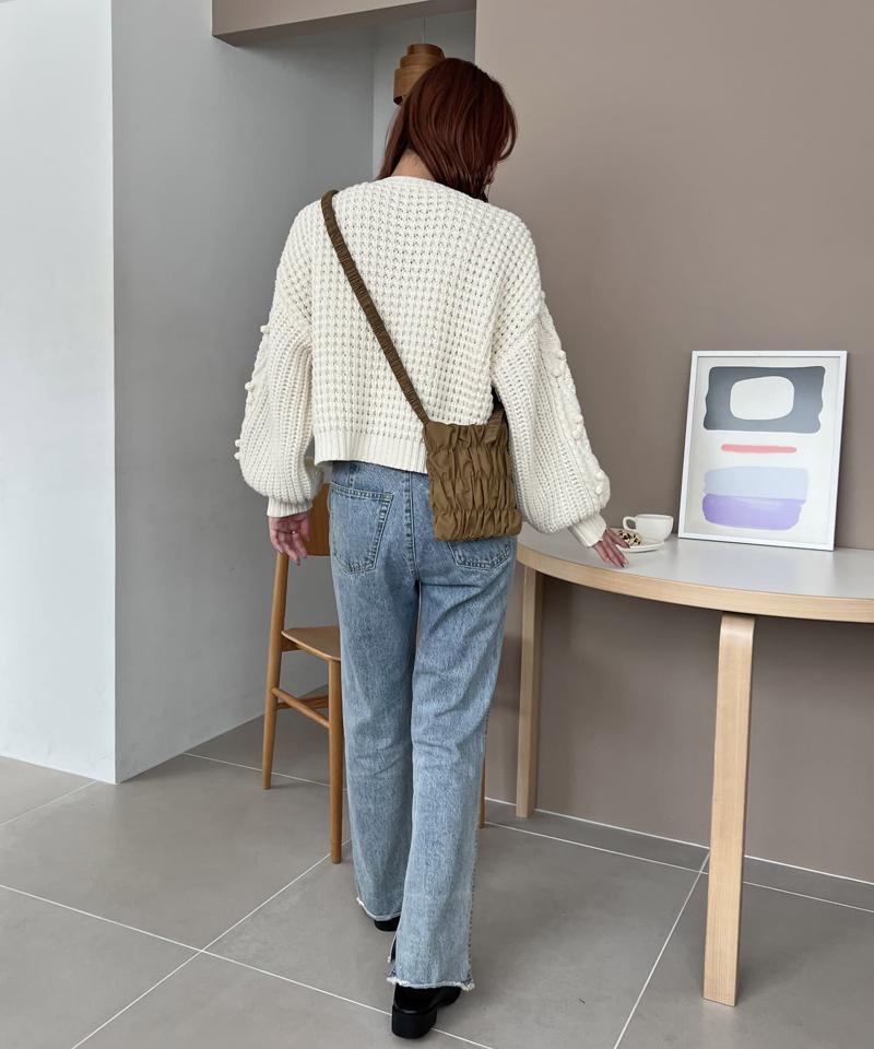 【商品動画あり】シャーリングミニショルダーバッグ