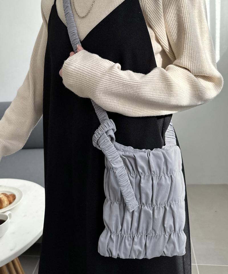 【商品動画あり】シャーリングミニショルダーバッグ