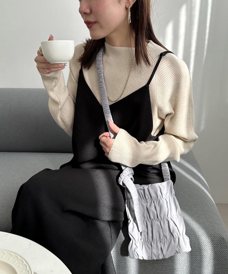 【商品動画あり】シャーリングミニショルダーバッグ