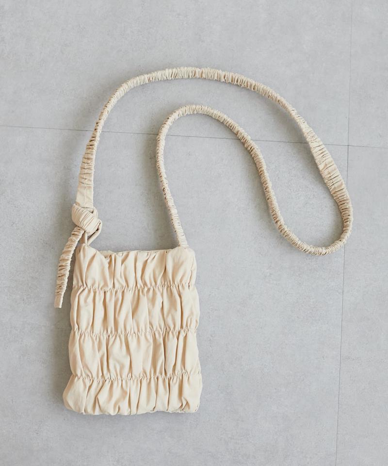 【商品動画あり】シャーリングミニショルダーバッグ