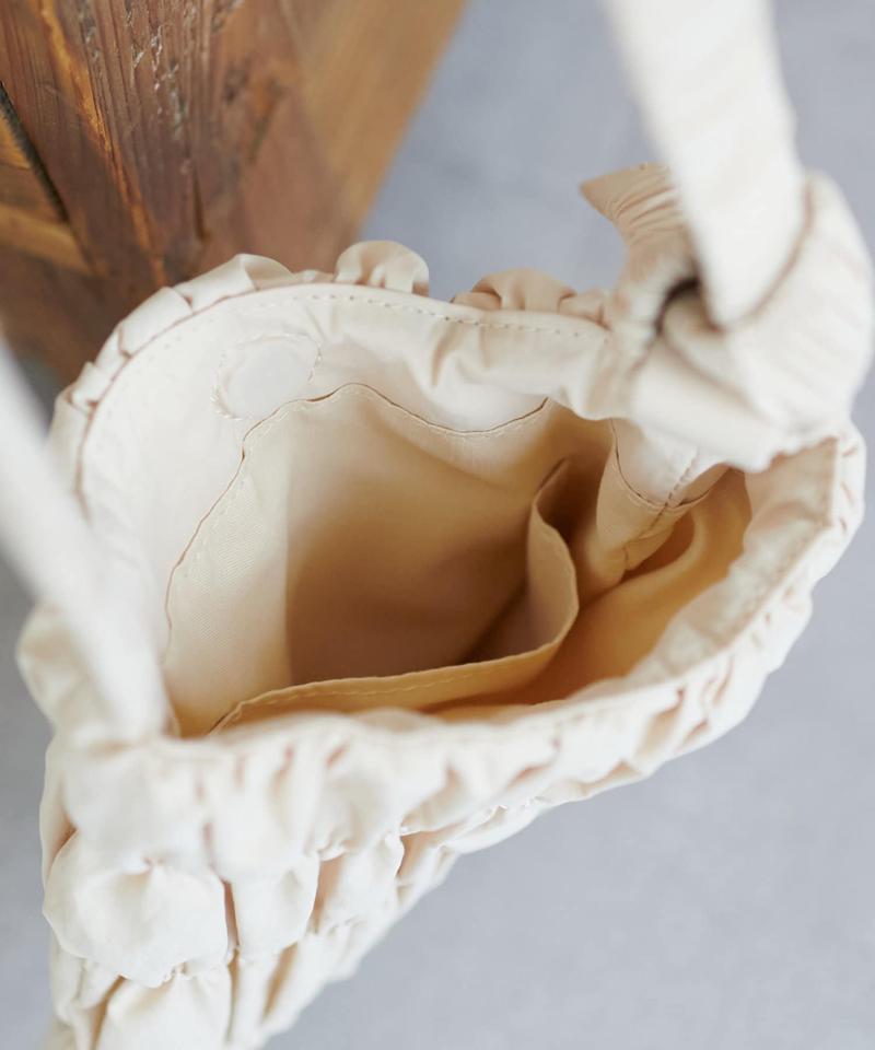 【商品動画あり】シャーリングミニショルダーバッグ