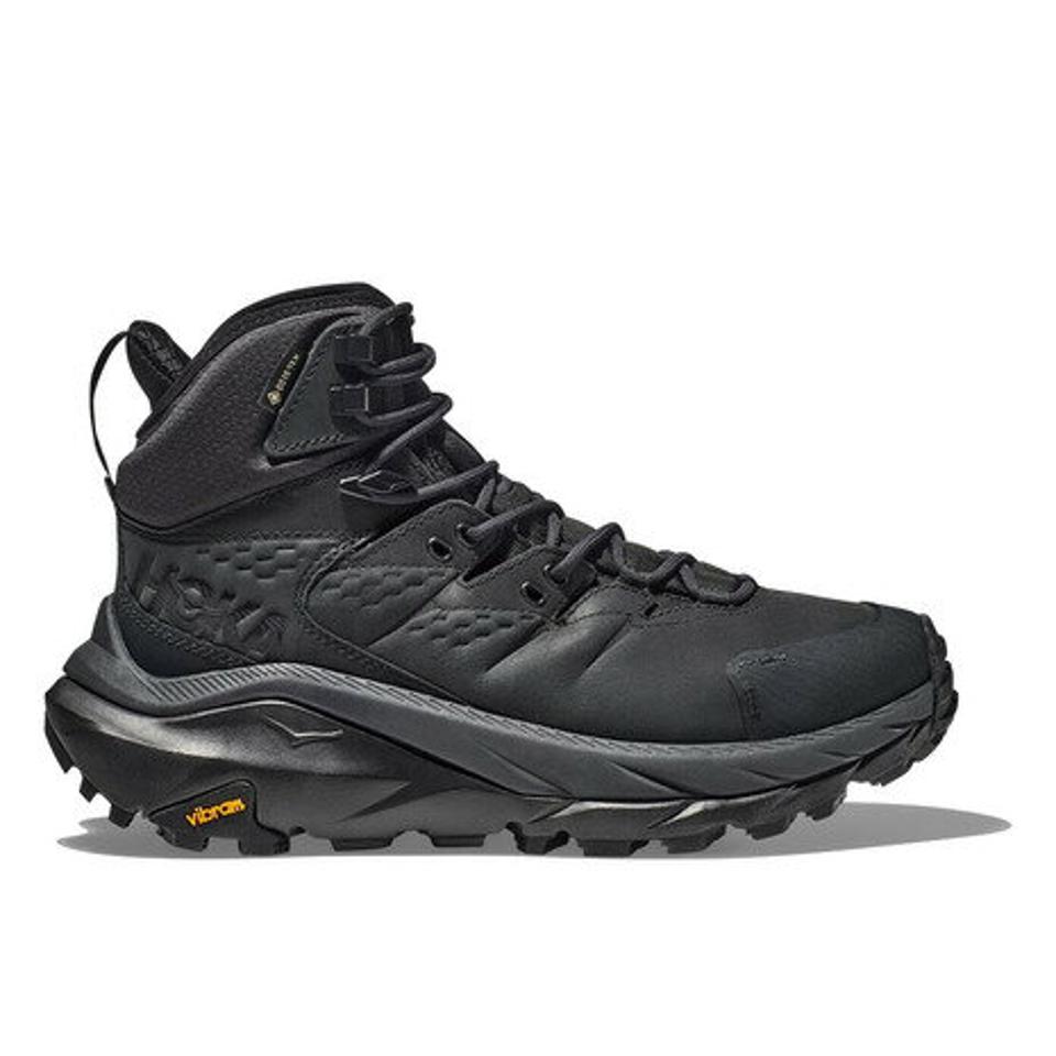 【2/25 24h限定 エントリー＆対象4店舗買い回りで最大P10倍！】ホカ（HOKA）（レディース）トレッキングシューズ ハイカット カハ 2 ミッド GTX 1123156-BBLC ブラック ゴアテックス 防水