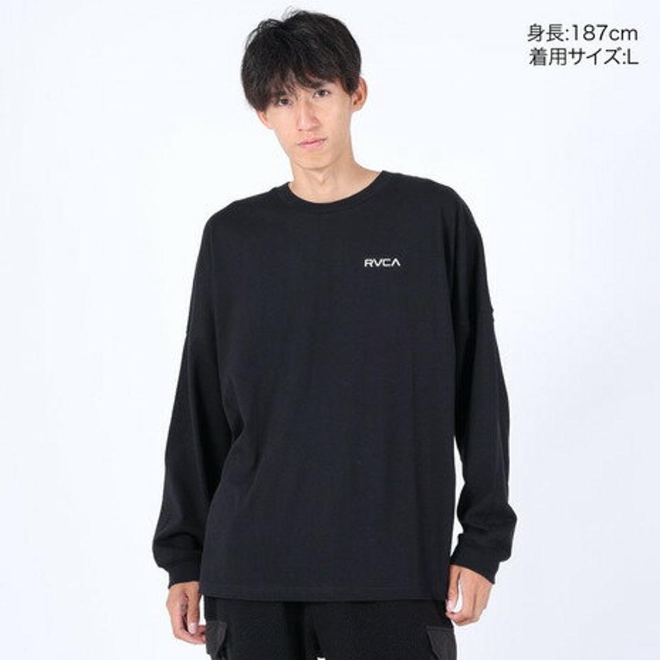 【10%OFFクーポン対象！11/2まで】ルーカ（RVCA）（メンズ）HI SPEED FLORAL 長袖Tシャツ BD042065 BLK