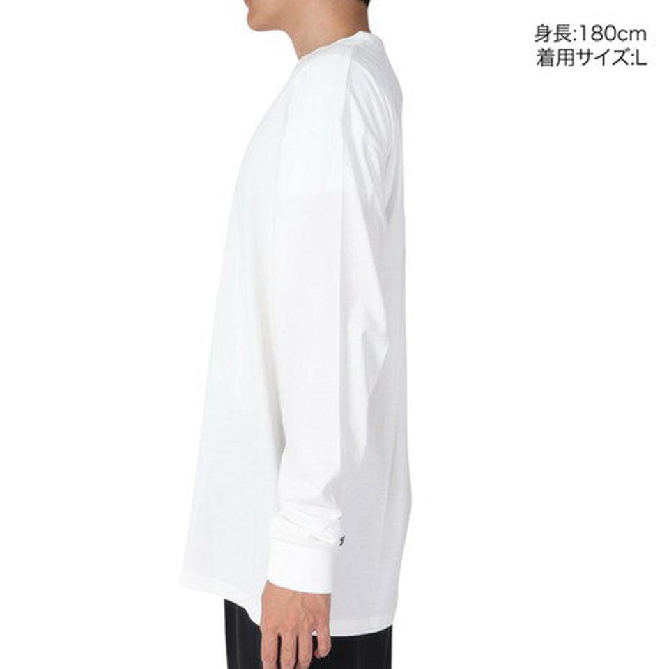 【10%OFFクーポン対象！11/2まで】エアボーン（ARBN）（メンズ）長袖 コットン Tシャツ 03 AB23SSM-APP012WHT